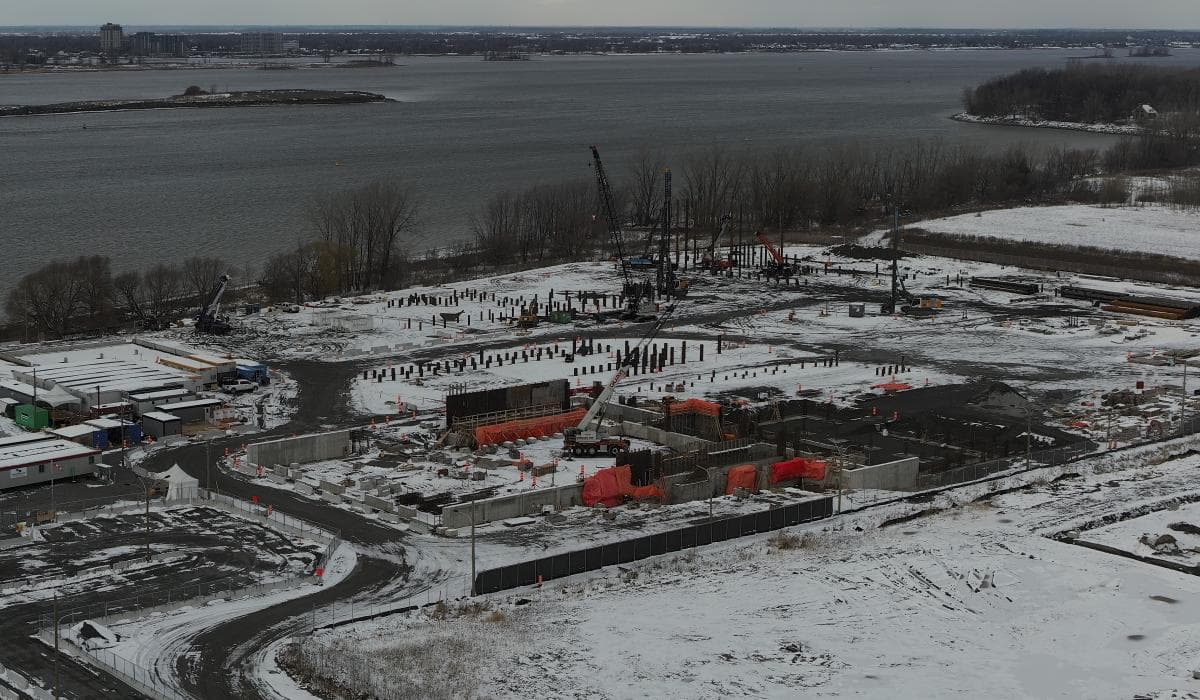 Varennes Carbon Recycling (VCR) réalisé par CSL Ltée.