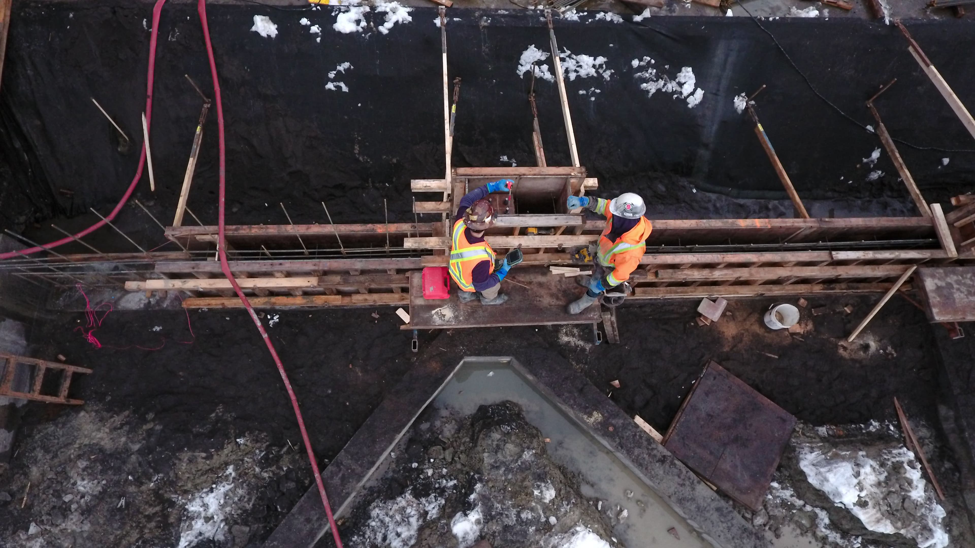 Plan de toiture réalisé par CSL Ltée