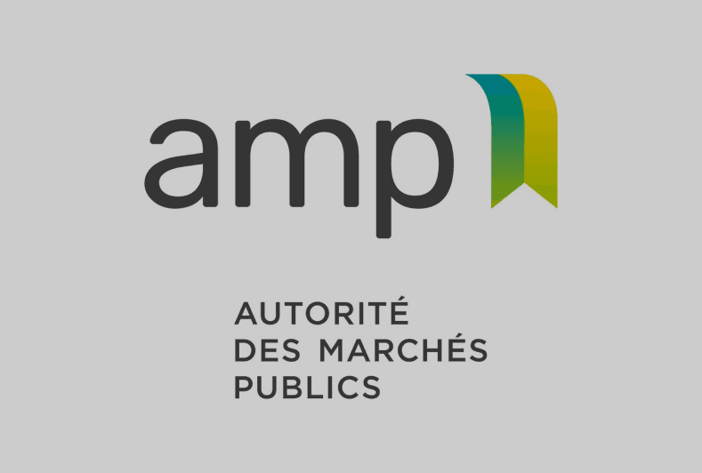 Logo AMP (Autorité des marchés publics)